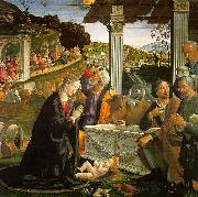 Domenico Ghirlandaio Nativity  1 oil painting on canvas